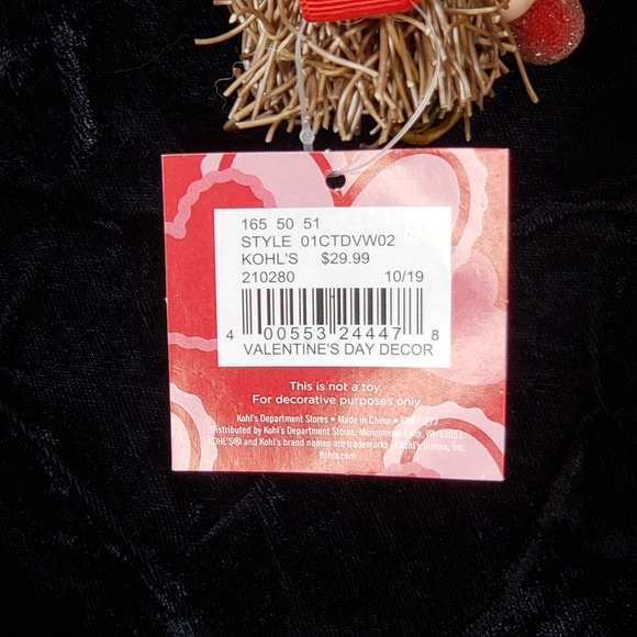 Heart Shaped Wreath NWT - Picture 5 of 6